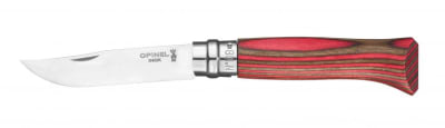 CUCHILLO OPINEL N°8 ABEDUL ROJO1