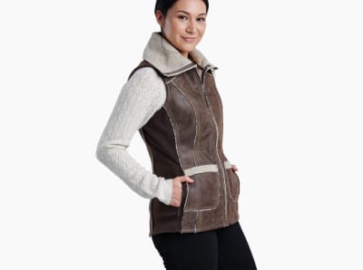 Chaqueta Mujer Dani Sherpa Vest1