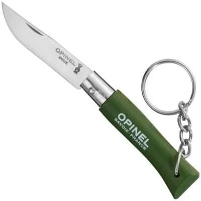 CUCHILLO OPINEL N°4 LLAVERO VERDE1