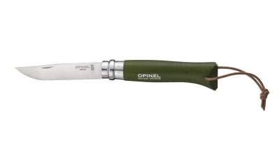 CUCHILLO OPINEL N°8 TREKKING VERDE OLIVO1