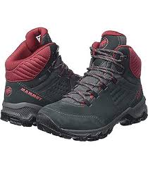 Zapato Mujer Mammut Nova IV Mid GTX Negro/Rojo