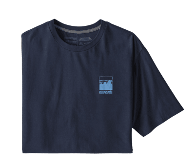 Polera Hombre Alpine Icon Regenerative Organic Cotton T-Shirt Azul1