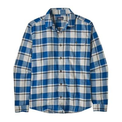 Patagonia Cotton in Conversion Lightweight Fjord Flannel Camisa Hombre L/S2