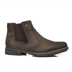Zapatos Cuero Hombre Chocolate