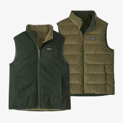 Chaqueta Sin Mangas Reversible Cotton Down Vest