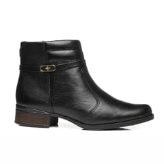 Zapatos Cuero Mujer Preto
