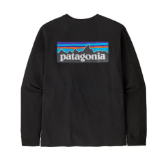 Polera Hombre Manga Larga P-6 Logo Responsibili-Tee®