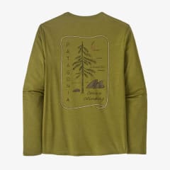 Polera Hombre Manga Larga Capilene® Cool Daily Graphic Shirt - Lands