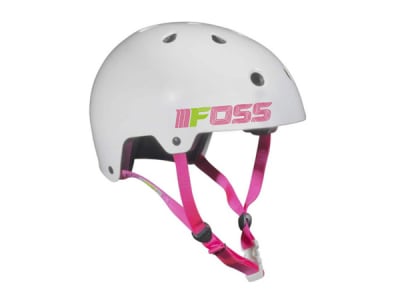 Casco Foss Urban Blanco Rosado S/M Casco Foss Urban Blanco Rosado S/M