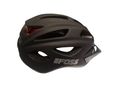 Casco Foss MTB Negro Matte M/L c/Luz Casco Foss MTB Negro Matte M/L c/Luz