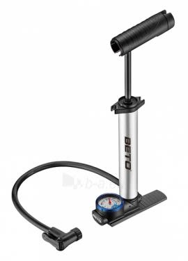 Bombin Beto Mini Pie c/Manómetro 120psi Bombin Beto Mini Pie c/Manómetro 120psi