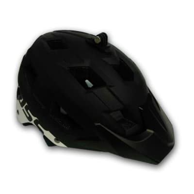 Casco Foss Enduro Negro/Blanco Con Soporte GoPro Casco Foss Enduro Negro/Blanco Con Soporte GoPro