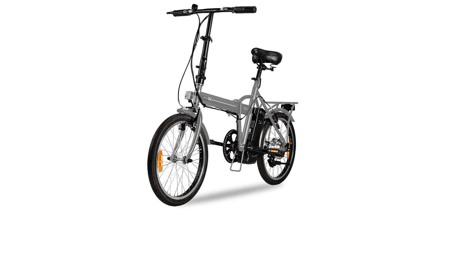 e-Bike City color gris