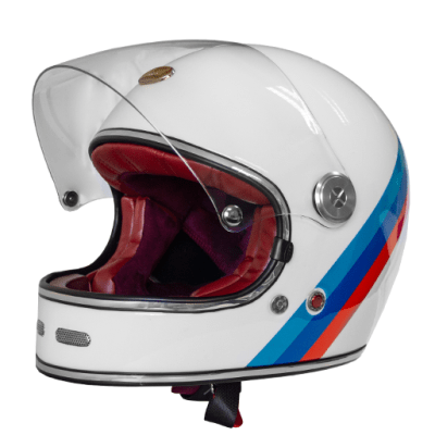 CASCO INTEGRAL BAROCK BLANCO
