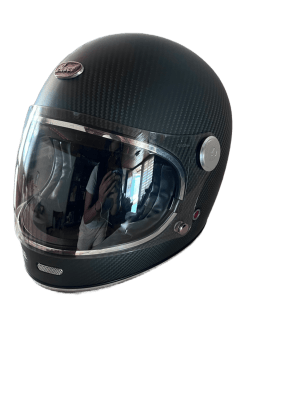 CASCO INTEGRAL BAROCK CARBONO NEGRO