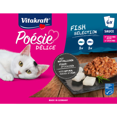 Vitakraft Poésie Délice Multipack Pescado