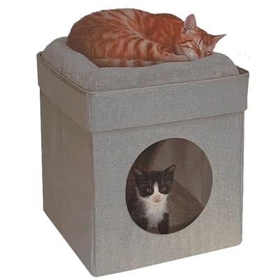 Casa Cubo Para Gatos 45 cm Alto