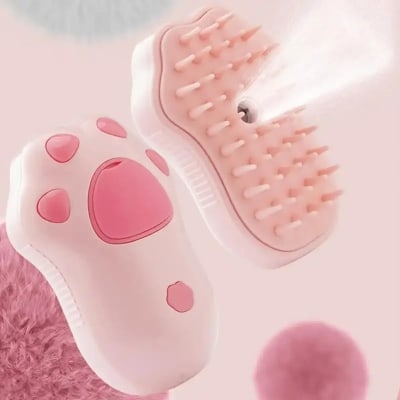 Cepillo Vapor Rosado patita 11,5×7 cm1