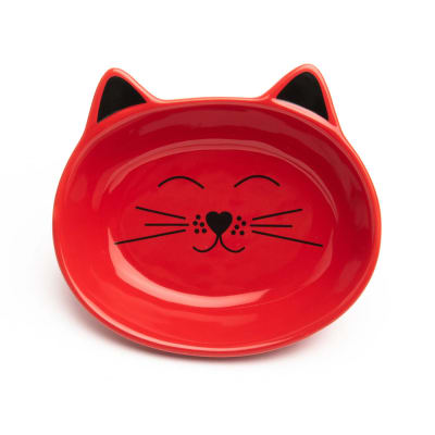 Plato Ceramica Oscar Rojo 125 ml