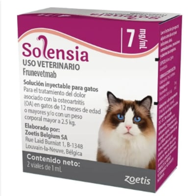 Solensia Inyectable 1 Frasco de 1 ml (IMPORTANTE: NO se hacen envíos a regiones de este producto)