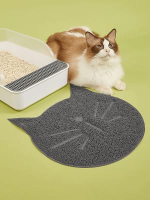 Alfombra Arenero Antideslizante de Goma 14x14 cm