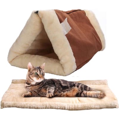 Túnel Cama para Gatos 85 x 55 cm Abierto. 