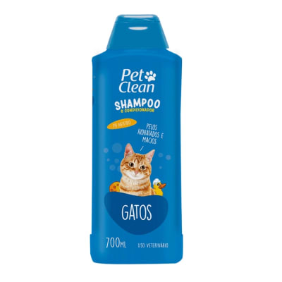 Pet Clean Shampoo y Acondicionador Gatos 700 ml1