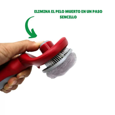 Le salon Cepillo Carda Autolimpiante Perro 19 cm