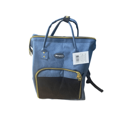 Mochila Maxpet Azul Largo 30 cm Alto 43 cm Profundo 20 cm