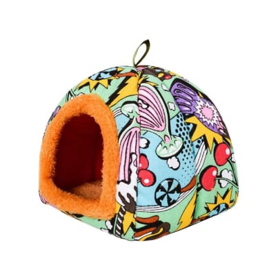 Casa Estilo Yurt para hamster y cuy 20x20x20xcm2