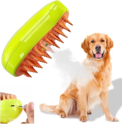 Cepillo Vapor para Mascotas 11 cm