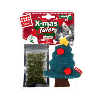 .GiGwi Arbol Navideño con Catnip 10, 9 cm