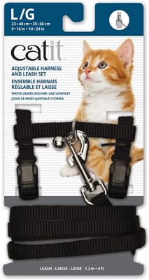 Arnes Catit Negro Grande Pecho 35 a 60 cm