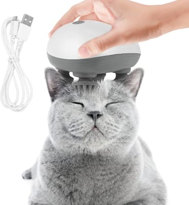Masajeador para Perros y Gatos Electrico Recargable 10 cm