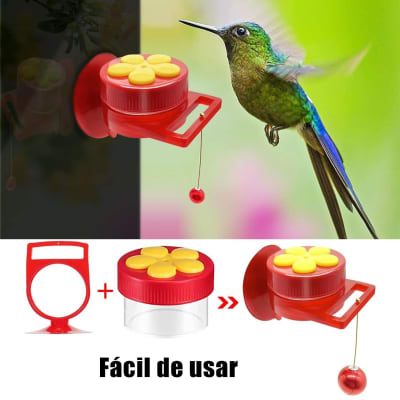 Bebedero Colibri con Ventosas 5,5x4 cm1