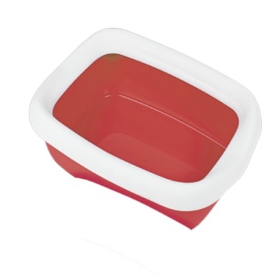 Bandeja Betta con Marco 13x49x39 cm Rojo1
