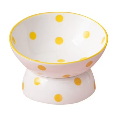 .Plato Cerámica Puntos 200 ml1