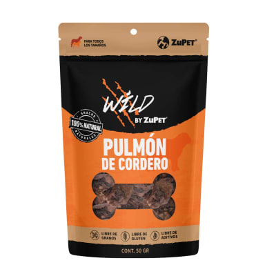 Natural Snack Cubos de Pulmón de Cordero 50 gr