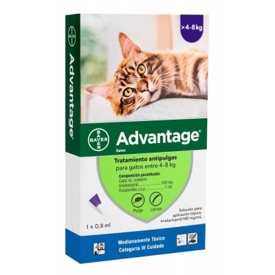 Advantage Gato 4 a 8 Kg