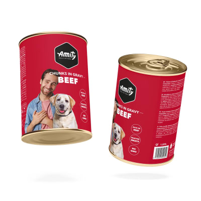 Amity Premium Lata Vacuno para Perros 415 Kg1