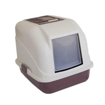 Arenero Maxpet Cerrado Burdeo 50x40x40 cm