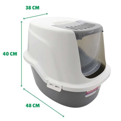 - Pawise Baño Cerrado 48x40x38 cm