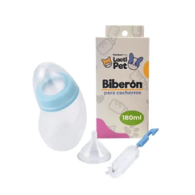 Biberón Mamadera para Mascotas 180 ml