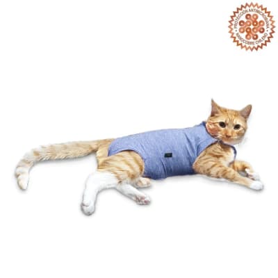Cunatex Body Post Quirúrgico Gato Azul1