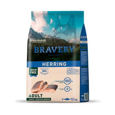 Bravery Herring Adult Large/Medium 12 kg1