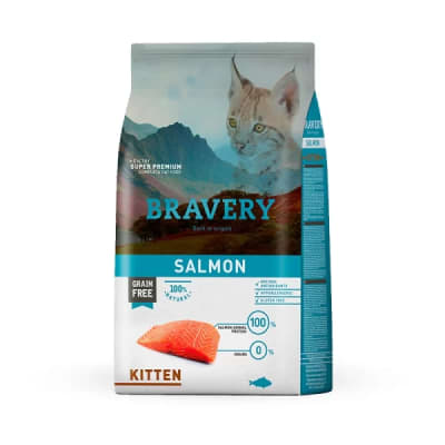 Bravery Salmón Gatito 2 kg