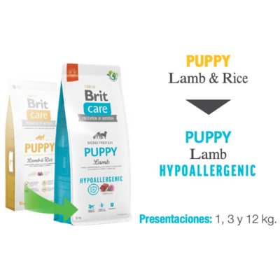 Brit Cordero y Arroz Puppy