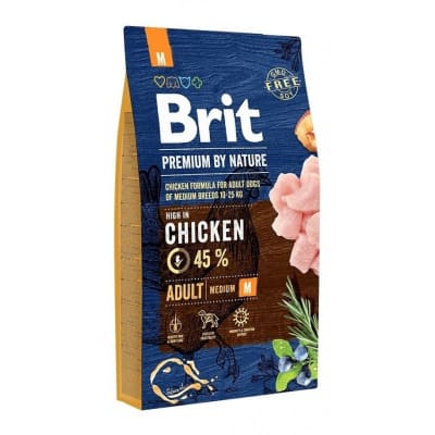Brit Premium Adulto Pollo 3 Kg Raza Mediana1