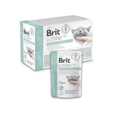 Brit Sobre Gato Alivio del Estrés y Función Urinaria 85 gr