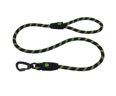 Doco Tirador Negro con Verde 120 x 1,3 cm Mosquetón Grande